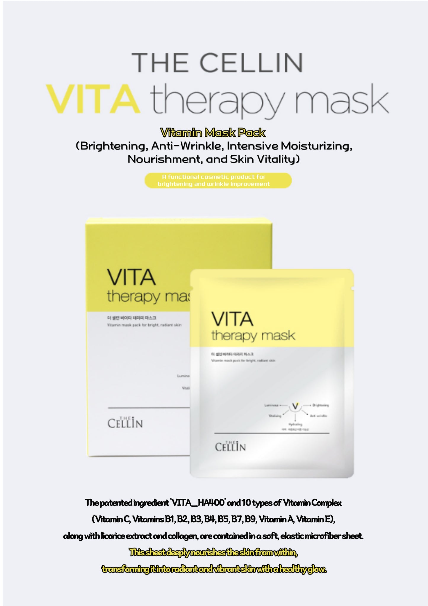 Vita Therapy Mask (12 sheets)