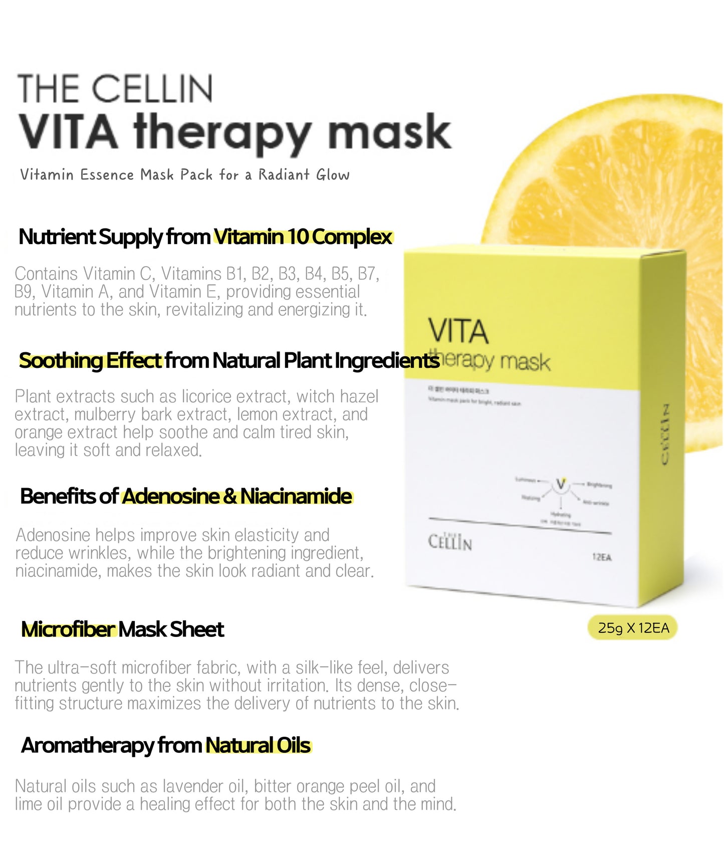 Vita Therapy Mask (12 sheets)